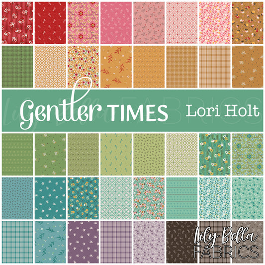 Gentler Times Rolie Polie (40 pcs) by Lori Holt for Riley Blake