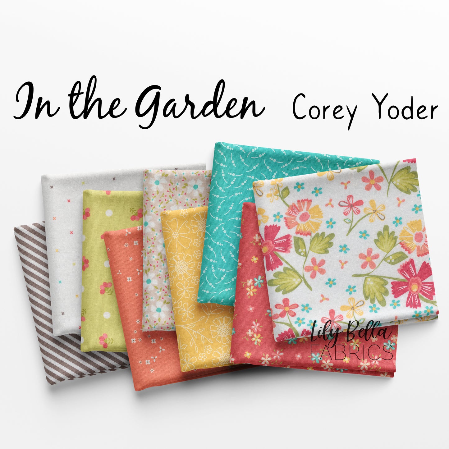 In the Garden Fat Quarter Bundle (38 pcs) by Corey Yoder for Moda