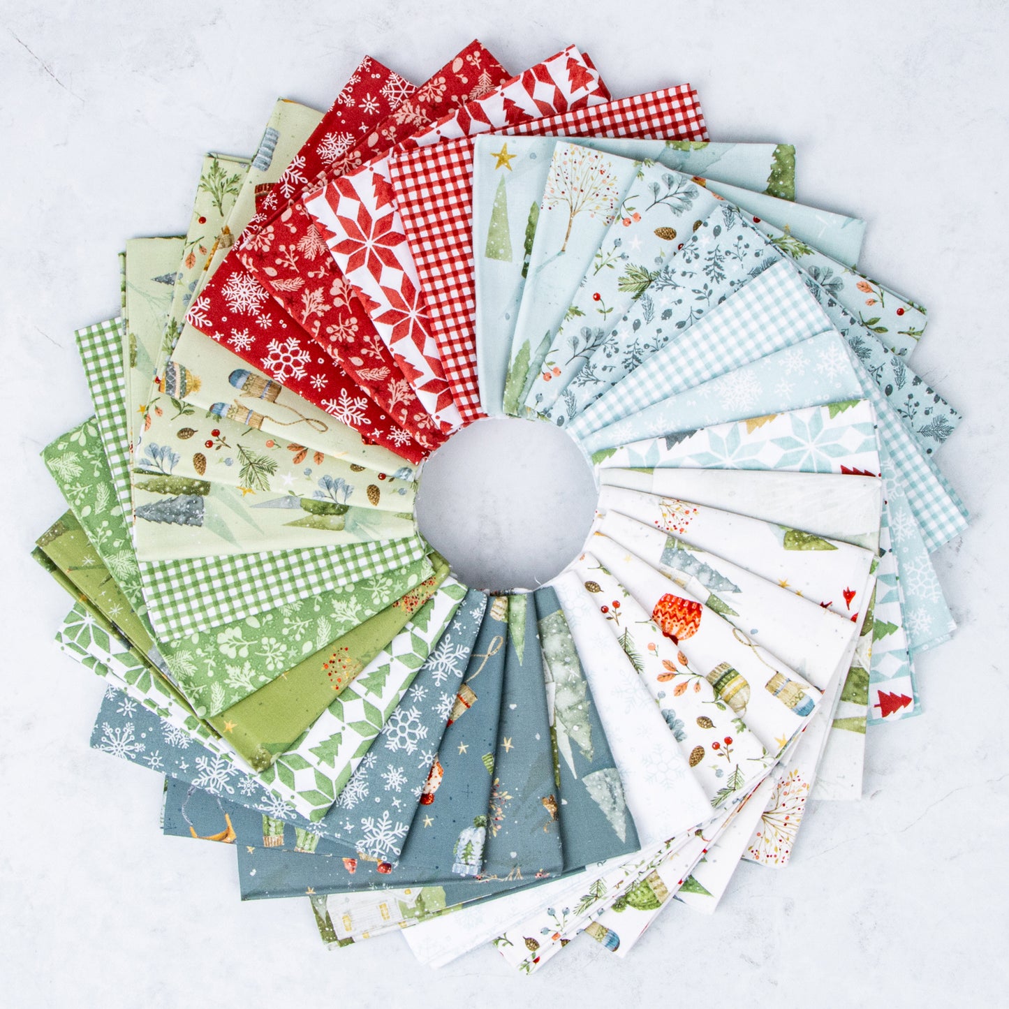 Magical Winterland Fat Quarter Bundle (28 pcs) by Lisa Audit for Riley Blake