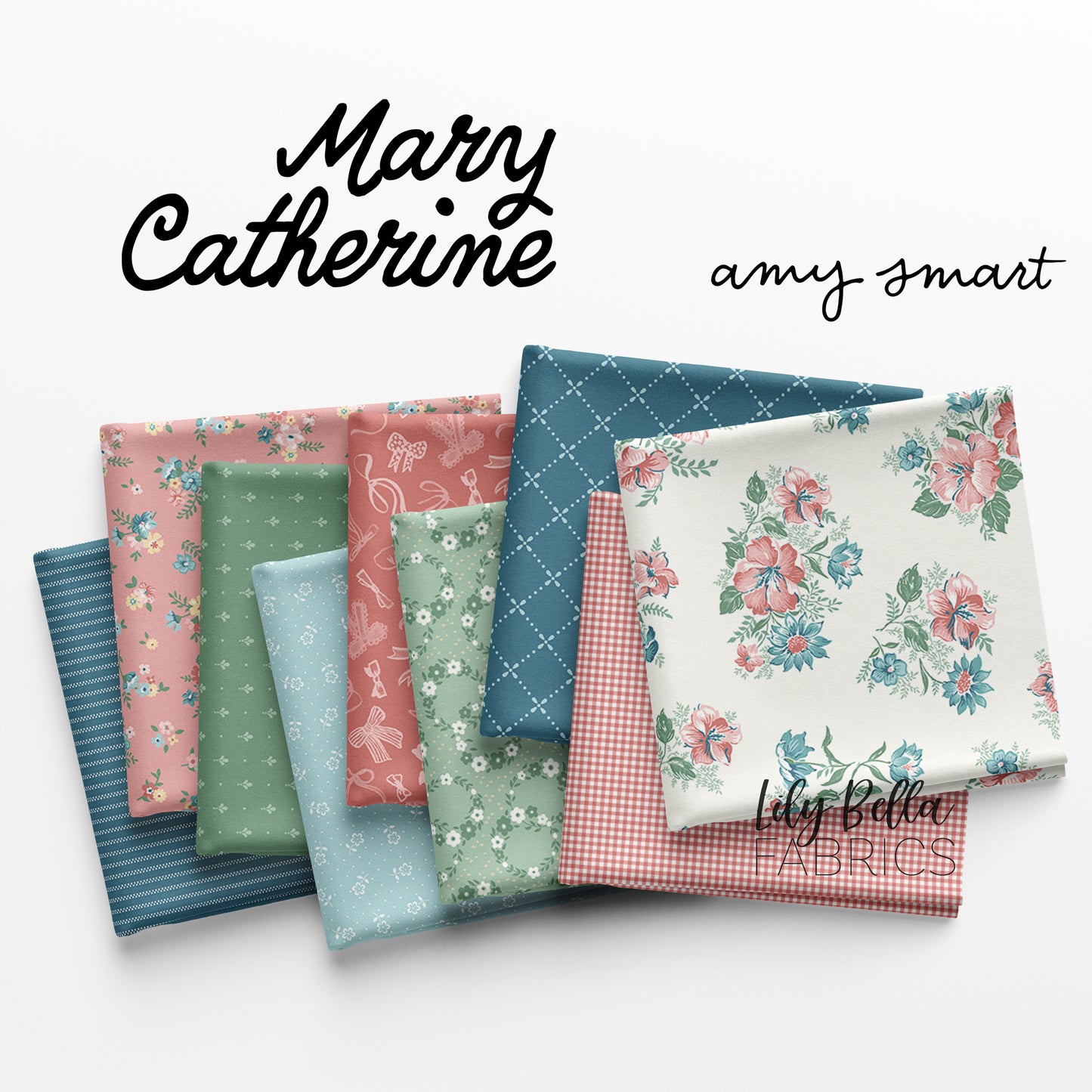 Mary Catherine 10 Inch Stacker (42 pcs) by Amy Smart for Riley Blake Designs