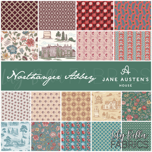 Northanger Abbey 10 Inch Stacker (42 pcs) by Jane Austen's House for Riley Blake Designs