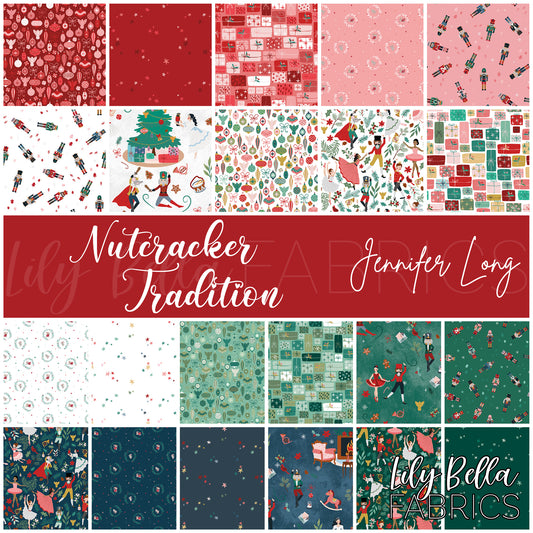 Nutcracker Tradition 10 Inch Stacker (42 pcs) by Jennifer Long for Riley Blake Designs