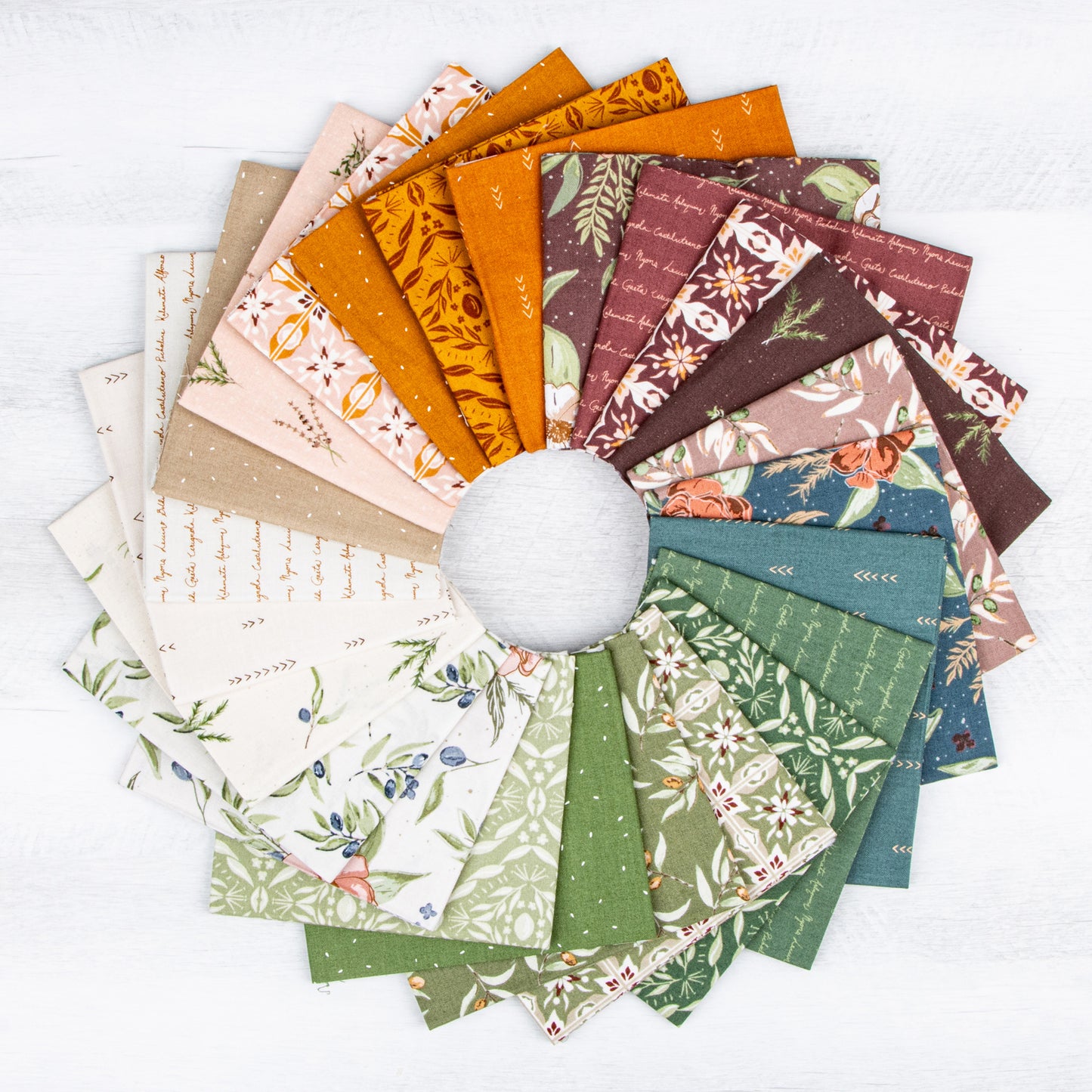 Olive Grove 10 Inch Stacker (42 pcs) by Amber Elliot for Riley Blake