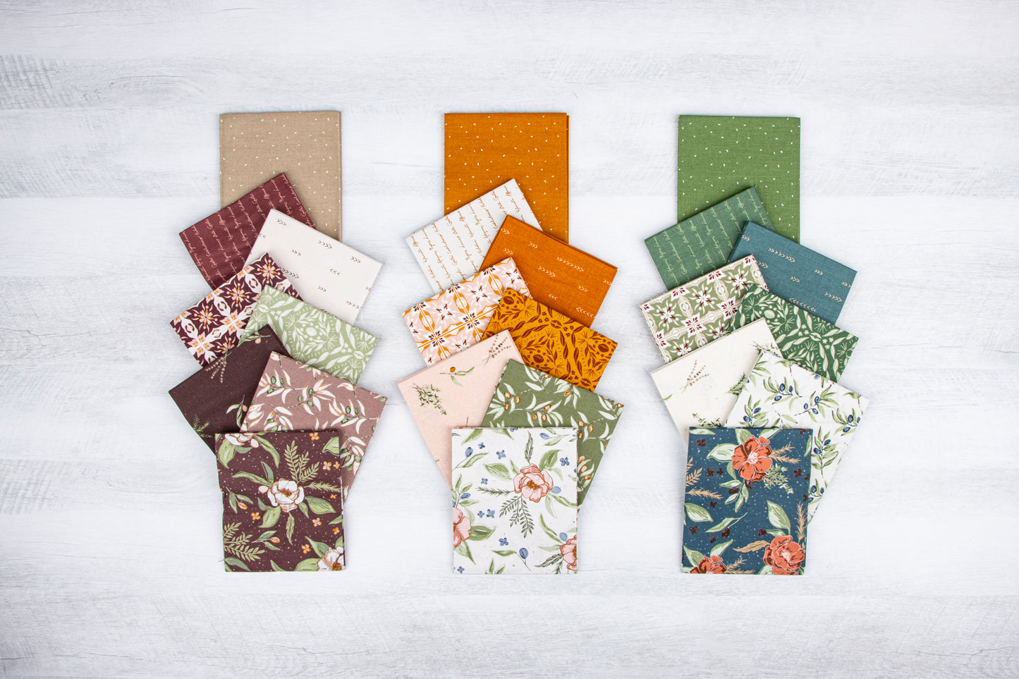 Olive Grove 10 Inch Stacker (42 pcs) by Amber Elliot for Riley Blake