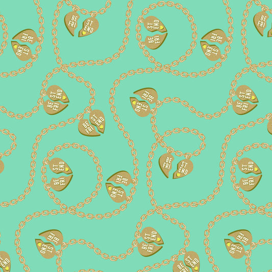 Lil Charmer in Meadow - 1/2 yard - Besties by Tula Pink for FreeSpirit (PWTP219.MEADOW)