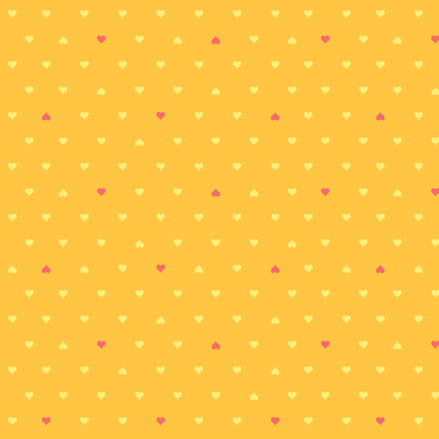 Unconditional Love in Buttercup - 1/2 yard - Besties by Tula Pink for FreeSpirit (PWTP221.BUTTERCUP)