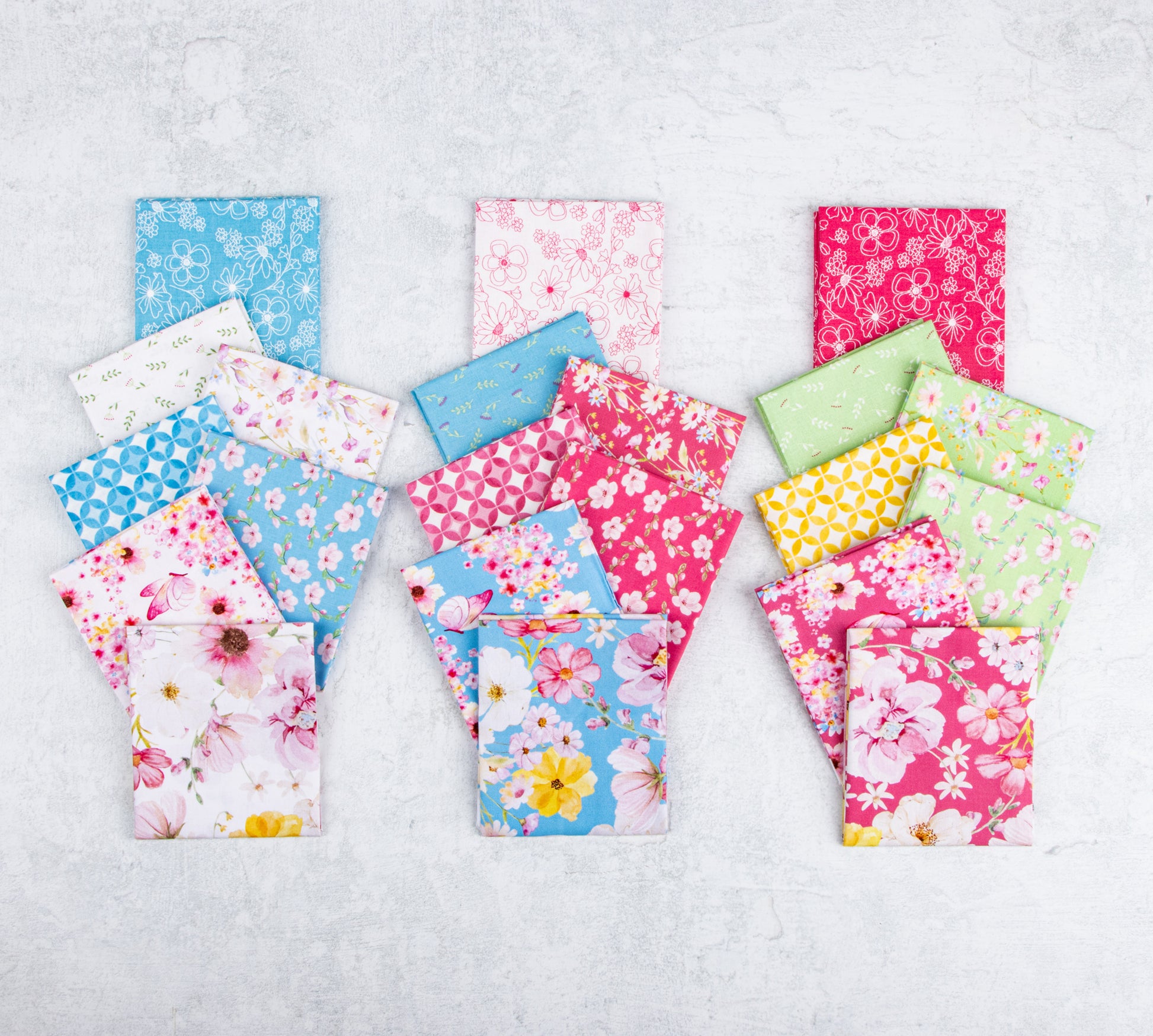 Painted Petals Fabric Collection by Lila Tueller for Riley Blake Designs at Lily Bella Fabrics
