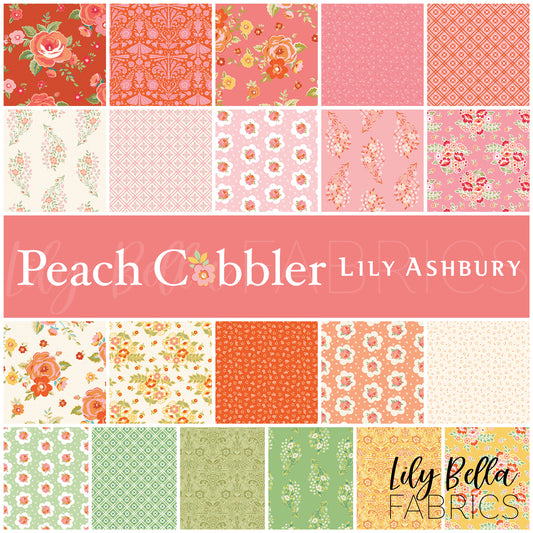Peach Cobbler 10 Inch Stacker (42 pcs) by Lily Ashbury for Riley Blake Designs