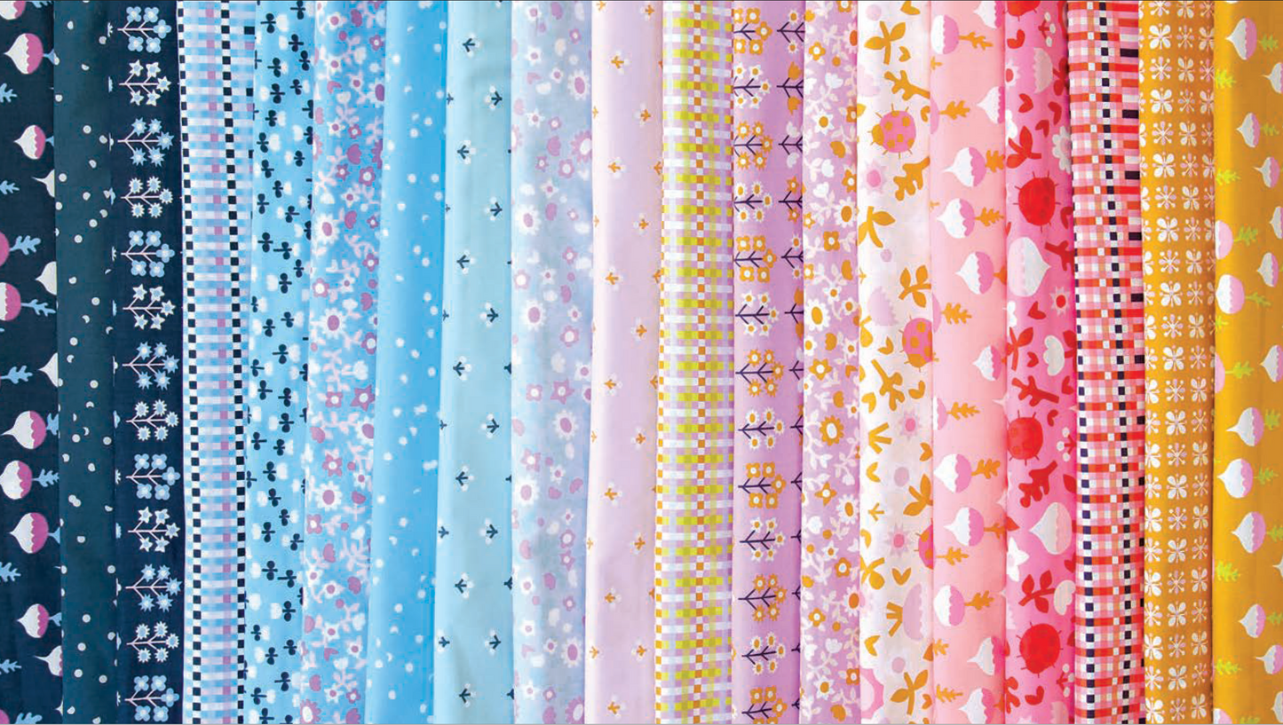 Petunia Jelly Roll (40 pcs) by Kimberly Kight for Ruby Star Society