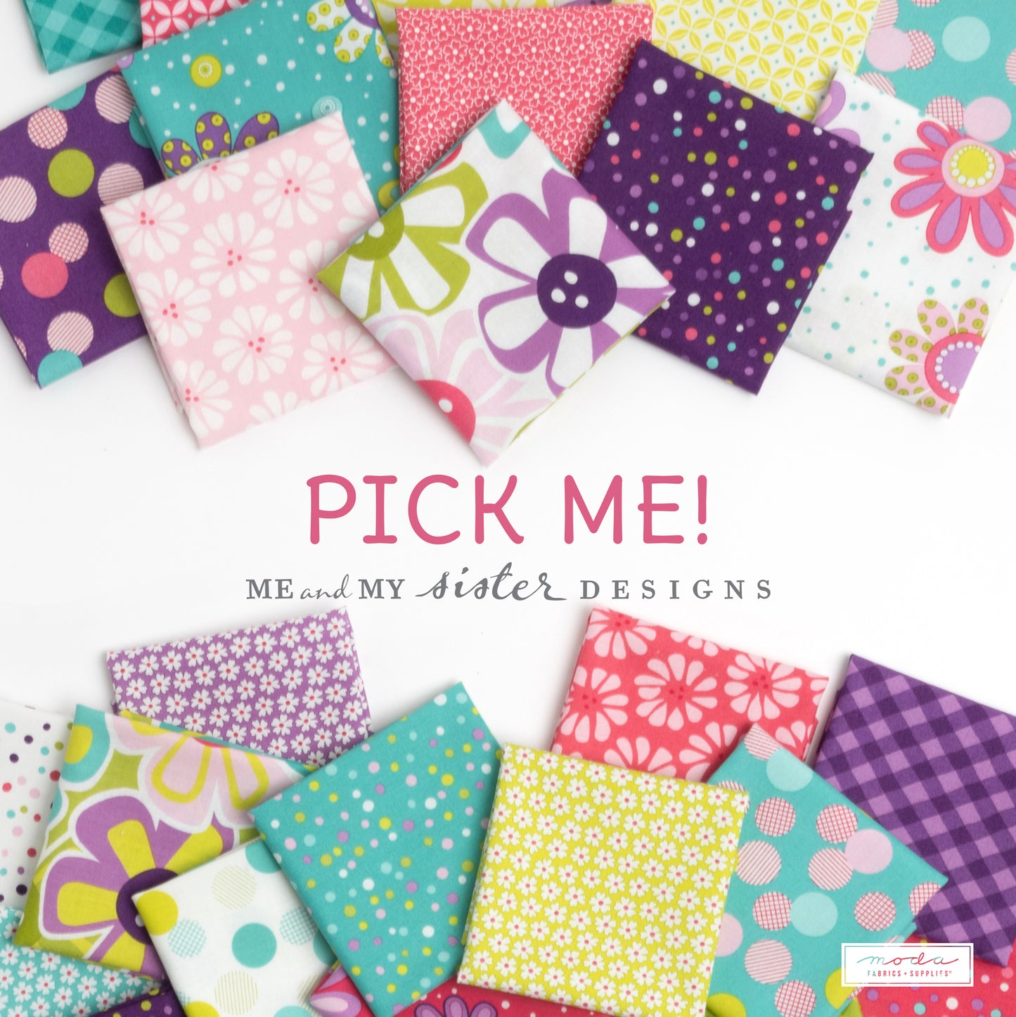 Pick Me! Fat Quarter Bundle (34 pcs) by Me and My Sister Designs for Moda
