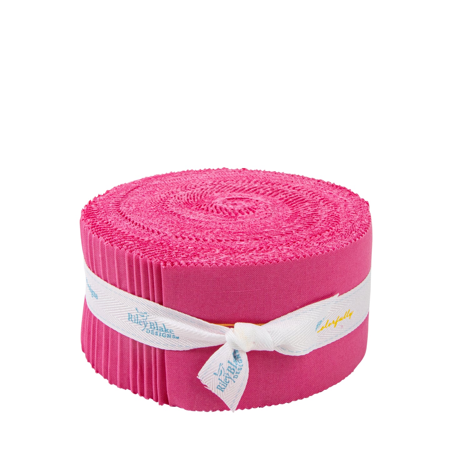 Riley Hot Pink Confetti Cottons Rolie Polie (40 pieces) by The RBD Designers for Riley Blake Designs (RP-120-RHOTPINK-40)