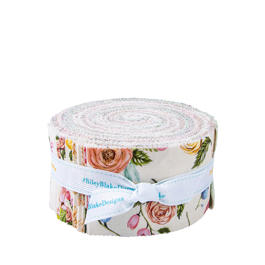 Sweet Spring Rolie Polie (40 pcs) by Hester & Cook for Riley Blake Designs