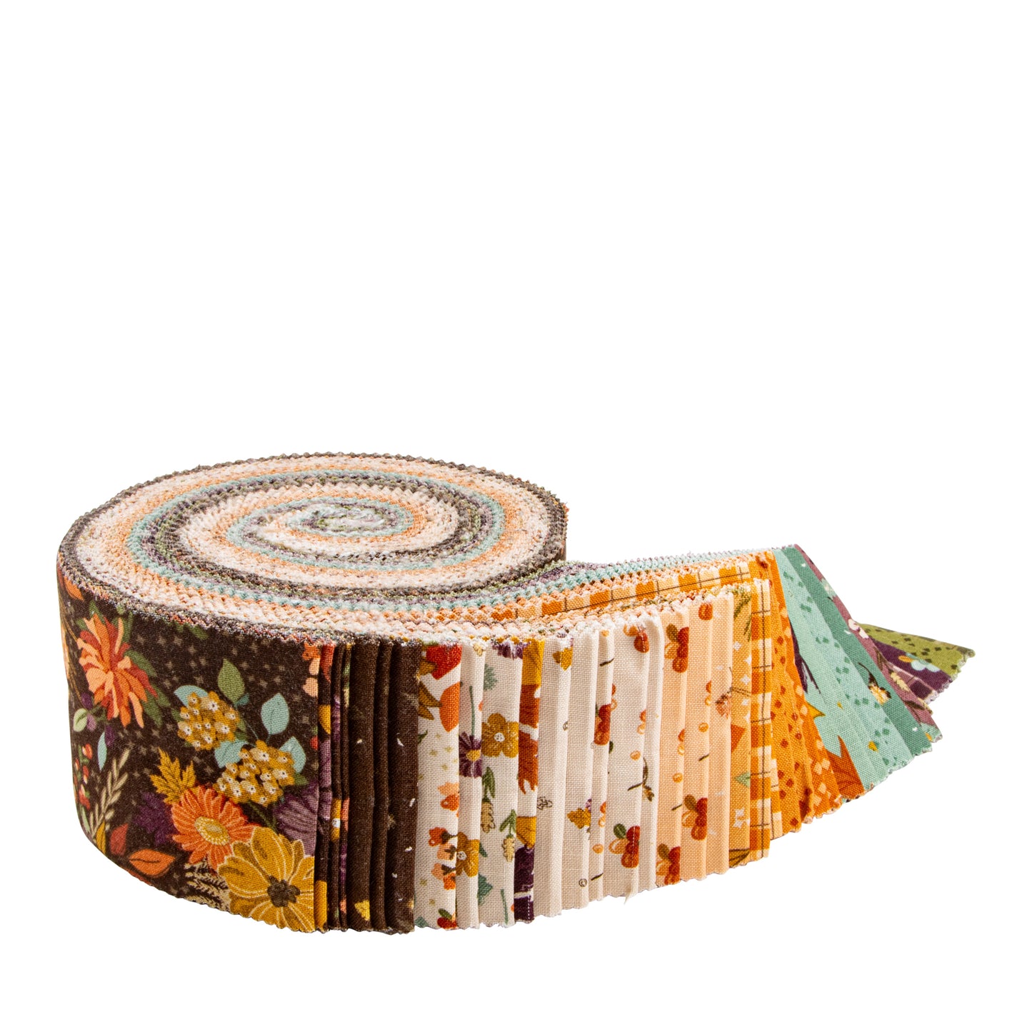 The Awe of Autumn Rolie Polie (40 pcs) by Sandy Gervais for Riley Blake Designs