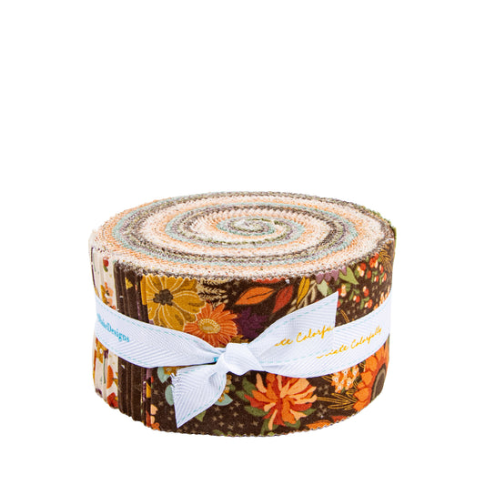 The Awe of Autumn Rolie Polie (40 pcs) by Sandy Gervais for Riley Blake Designs
