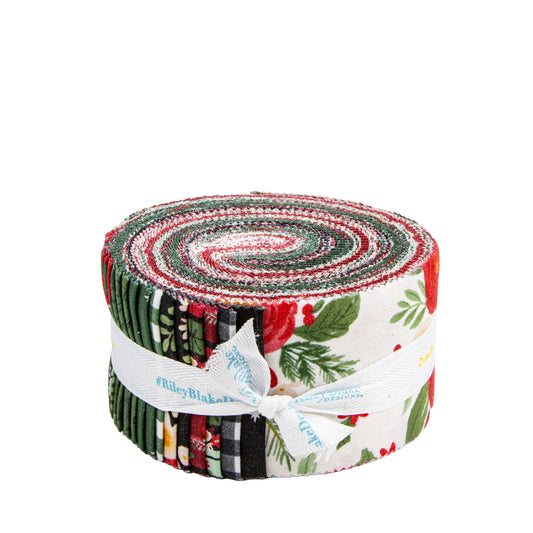 Charming Christmas Rolie Polie (40 pcs) by Kelsey Carlson for Riley Blake Designs