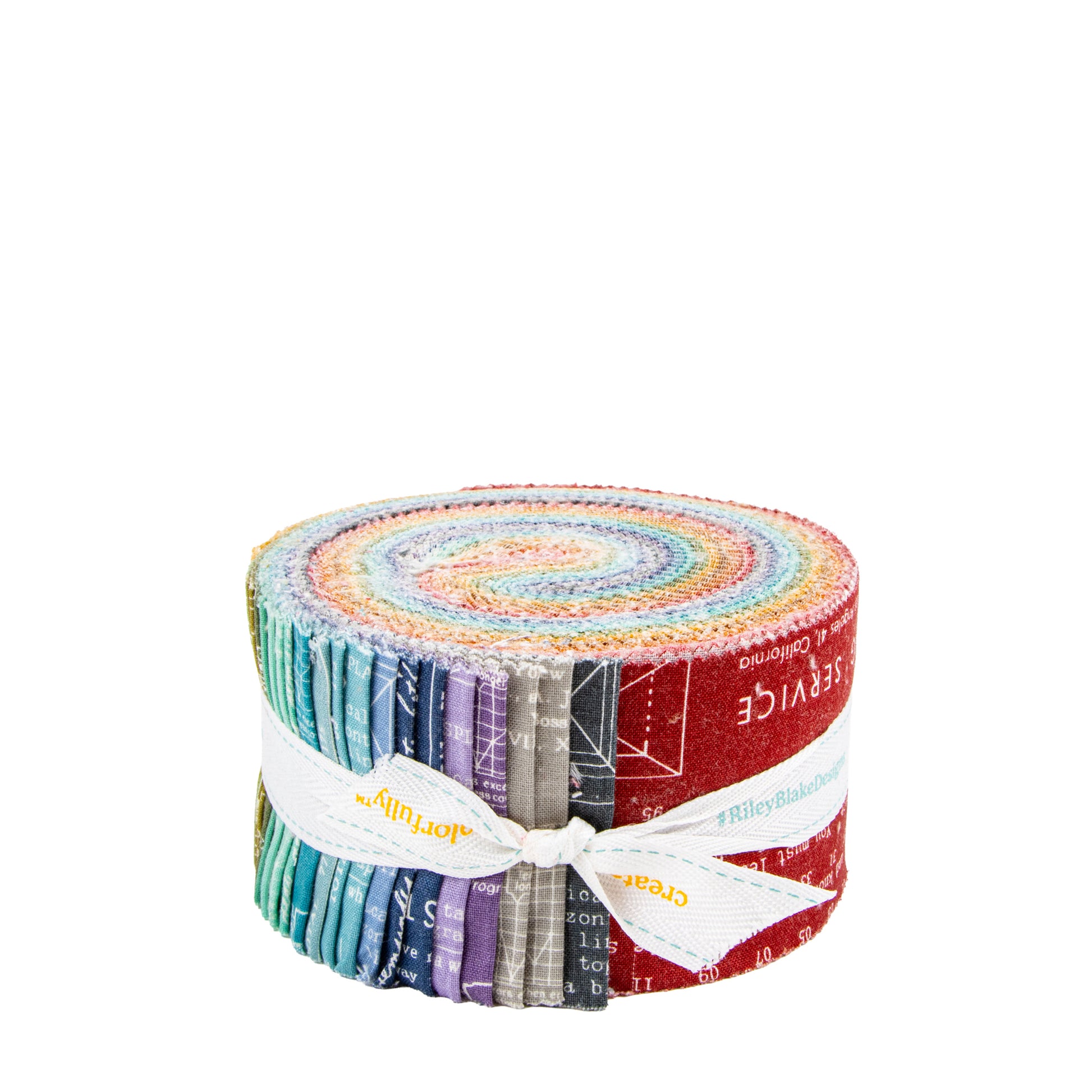 TYPE/ography Rolie Polie (40 pieces) by Lori Holt for Riley Blake Designs (RP-16850A-40)