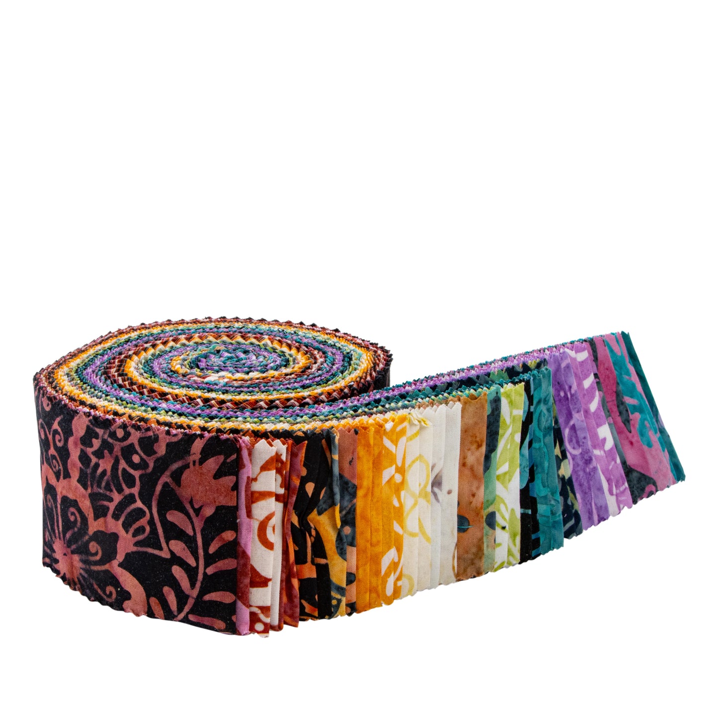 Garden Fresh Expressions Batiks Rolie Polie (40 pcs) by Riley Blake Designs