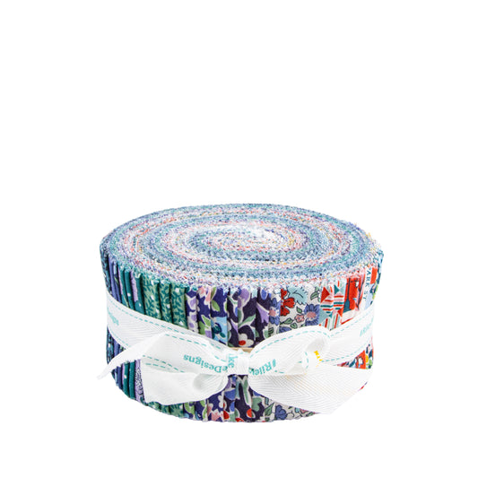 London Bouquet Rolie Polie (40 pcs) by Liberty Fabrics for Riley Blake Designs