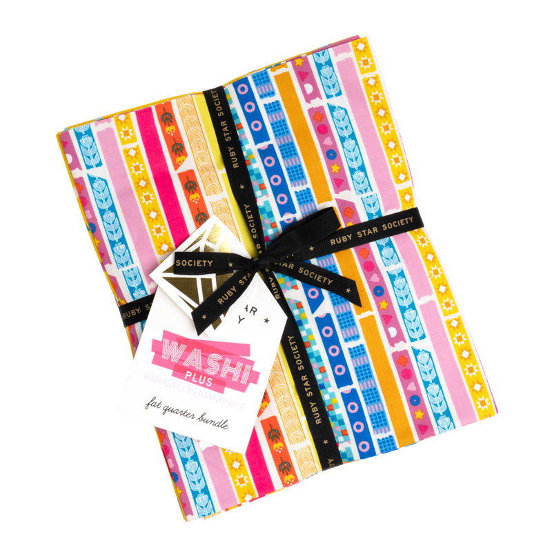 Washi Plus Fat Quarter Bundle (23 pcs) by Rashida Coleman-Hale for Ruby Star Society