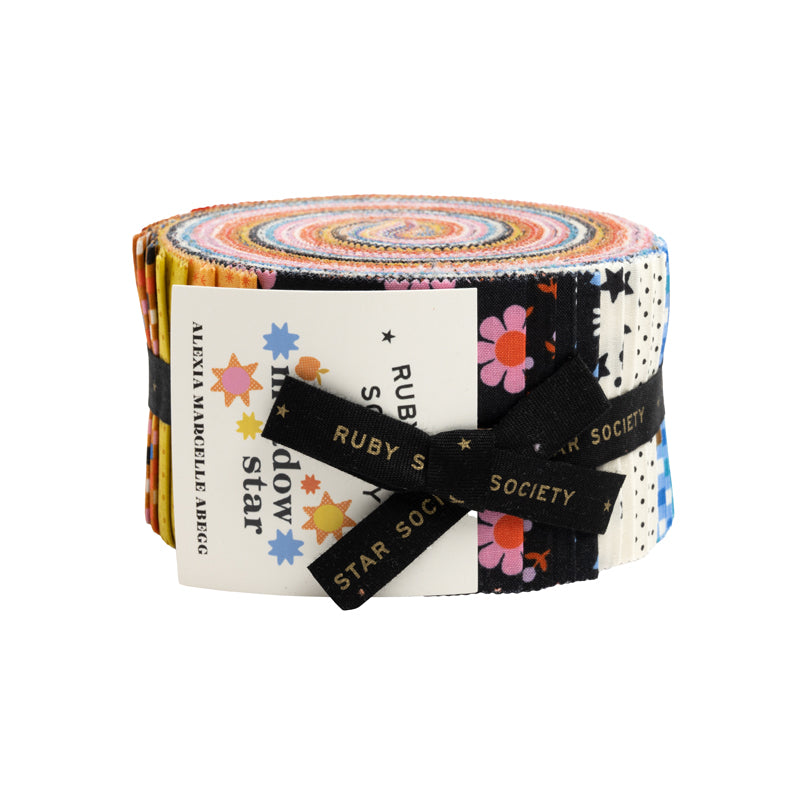 Meadow Star Jelly Roll (40 pcs) by Alexia Marcelle Abegg for Ruby Star Society