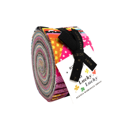 Ooh Lucky Lucky Jelly Roll (40 pcs) by Alexia Marcelle Abegg for Ruby Star Society