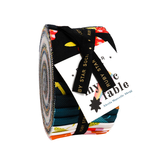 Mystic Fable Jelly Roll (40 pcs) by Alexia Marcelle Abegg for Ruby Star Society