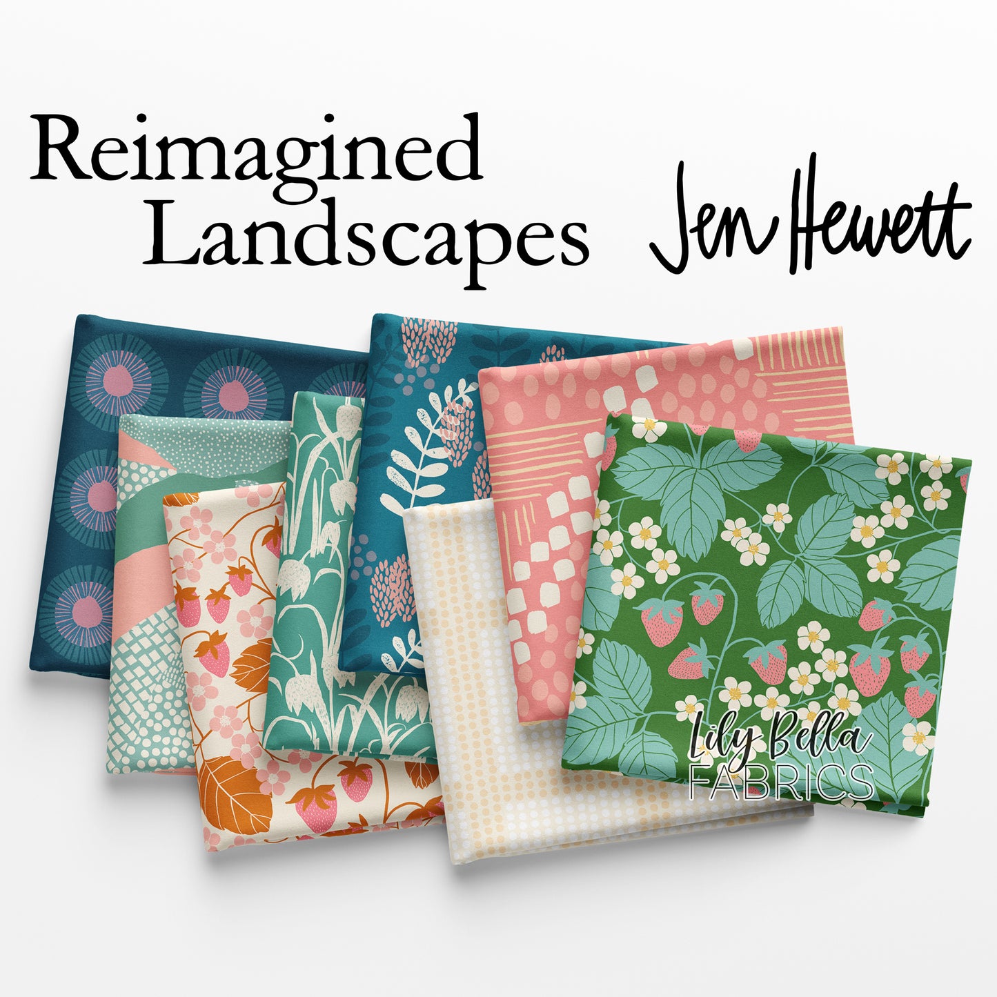 Reimagined Landscapes Jelly Roll (40 pcs) by Jen Hewett for Ruby Star Society