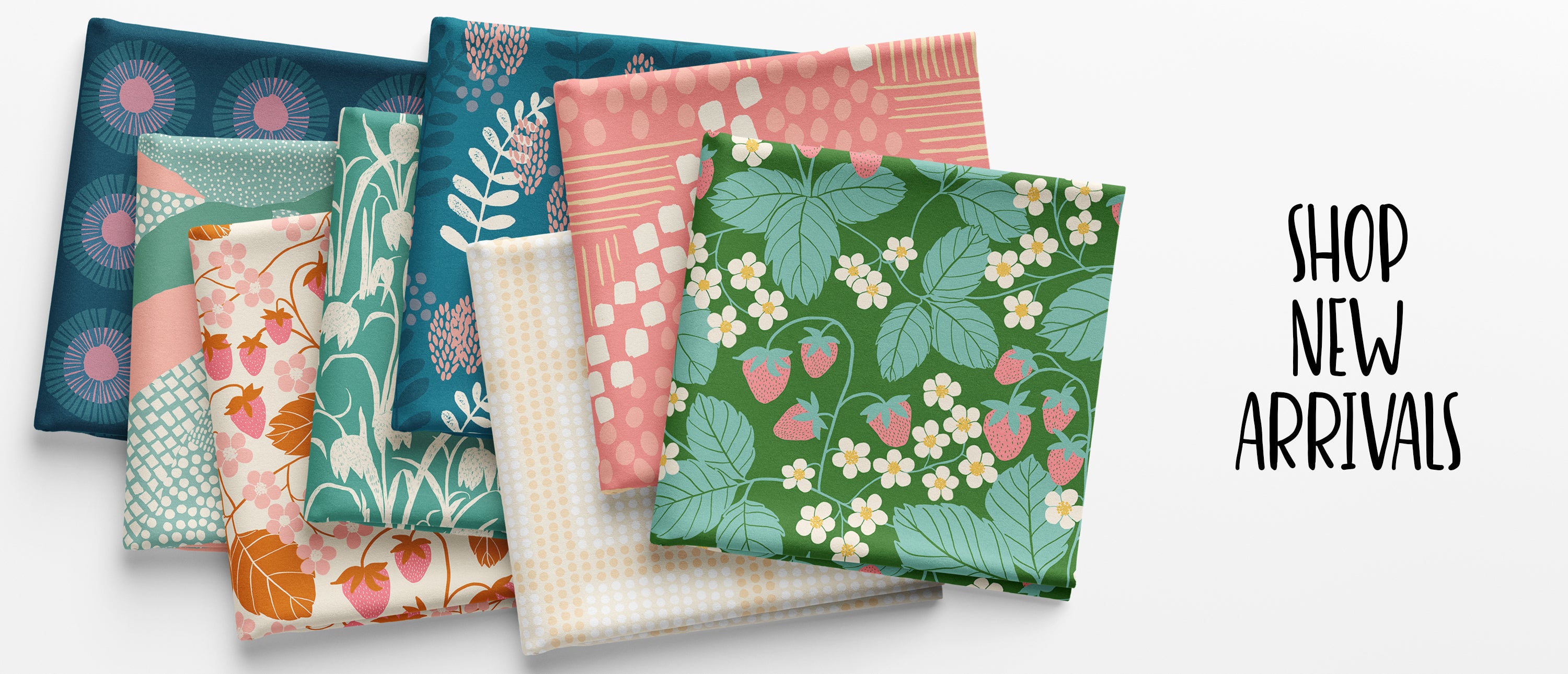 Reimagined Landscapes Fabric Collection by Jen Hewett for Ruby Star Society at Lily Bella Fabrics