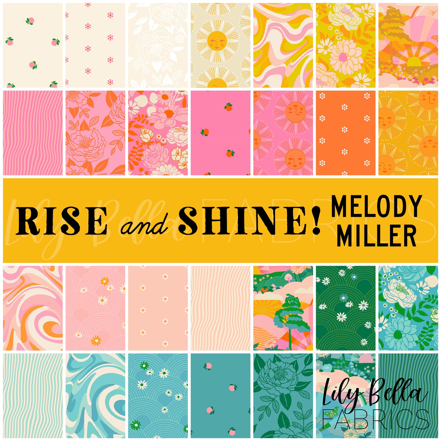 Rise and Shine! Jelly Roll (40 pcs) by Melody Miller for Ruby Star Society