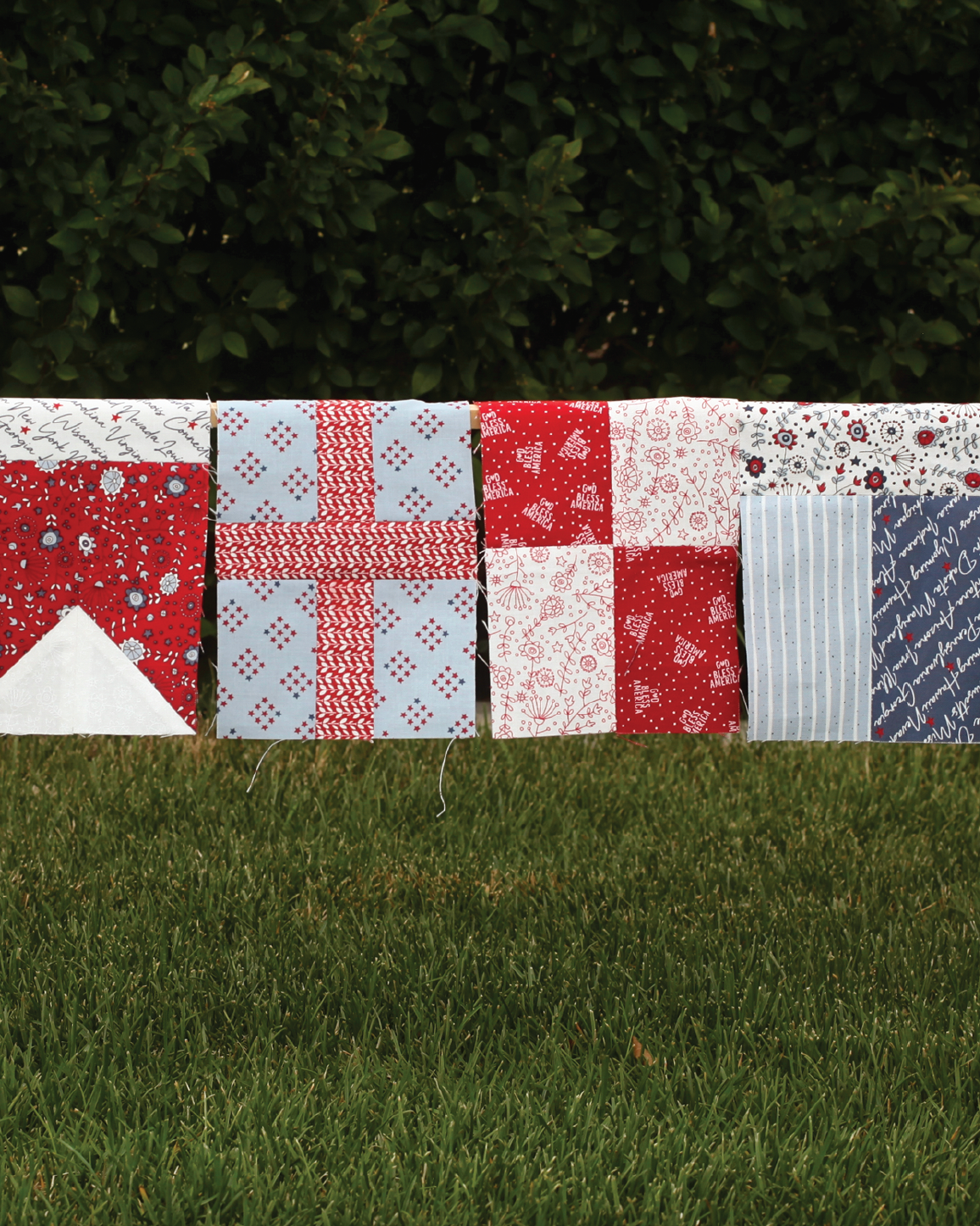 Independence Day Layer Cake (42 pcs) by Sweetwater for Moda