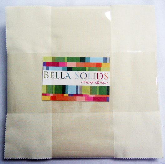 Snow Bella Solids Layer Cake (42 pieces) by Moda (9900LC 11)