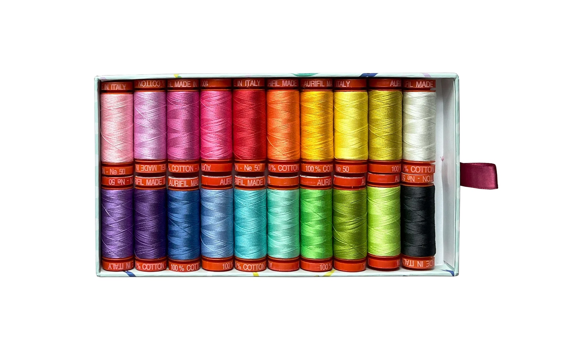Legendary Thread Collection by Tula Pink for Aurifil at Lily Bella Fabrics