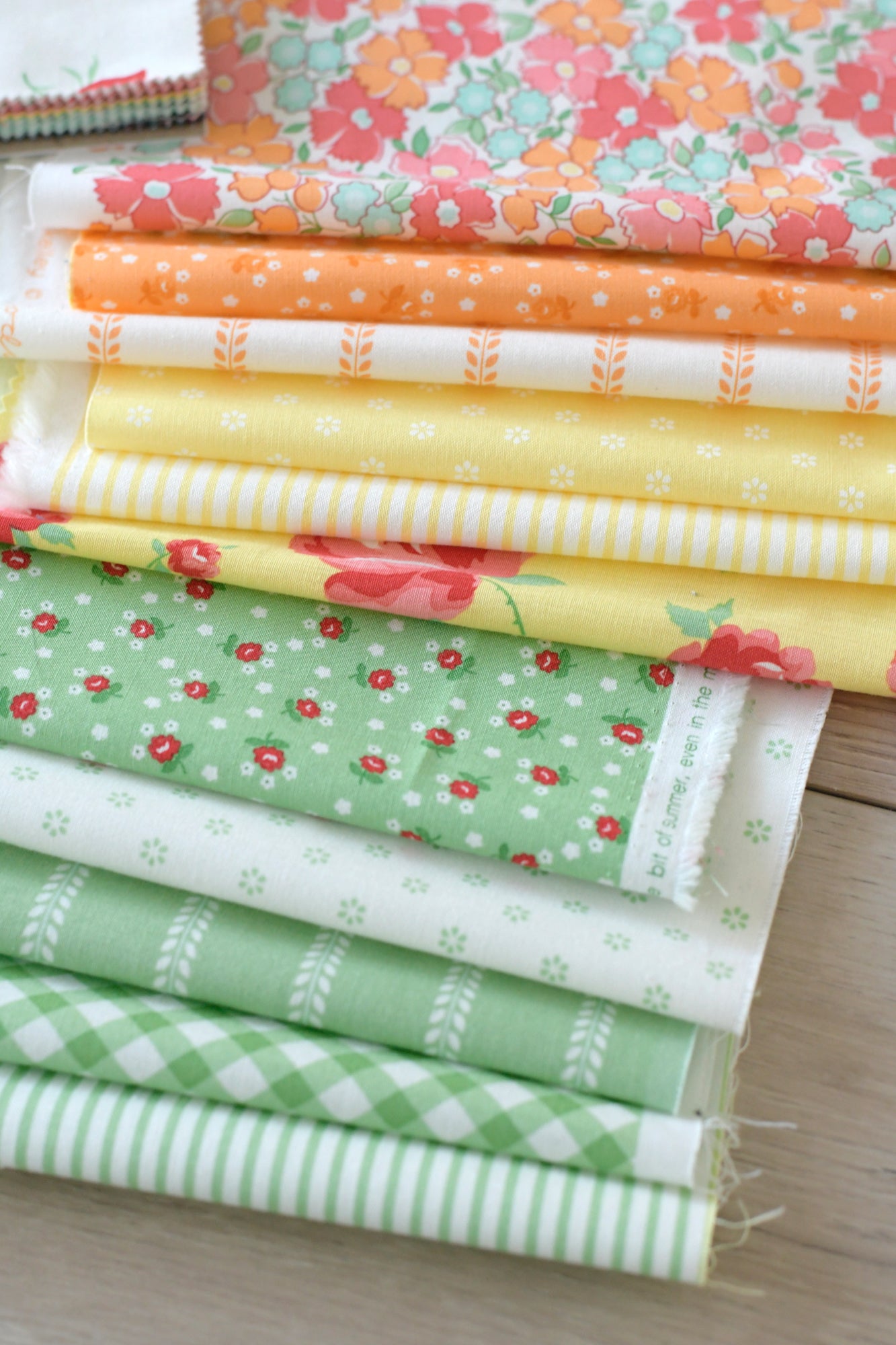 Summertime Fat Quarter Bundle (40 pcs) by Camille Roskelley for Moda