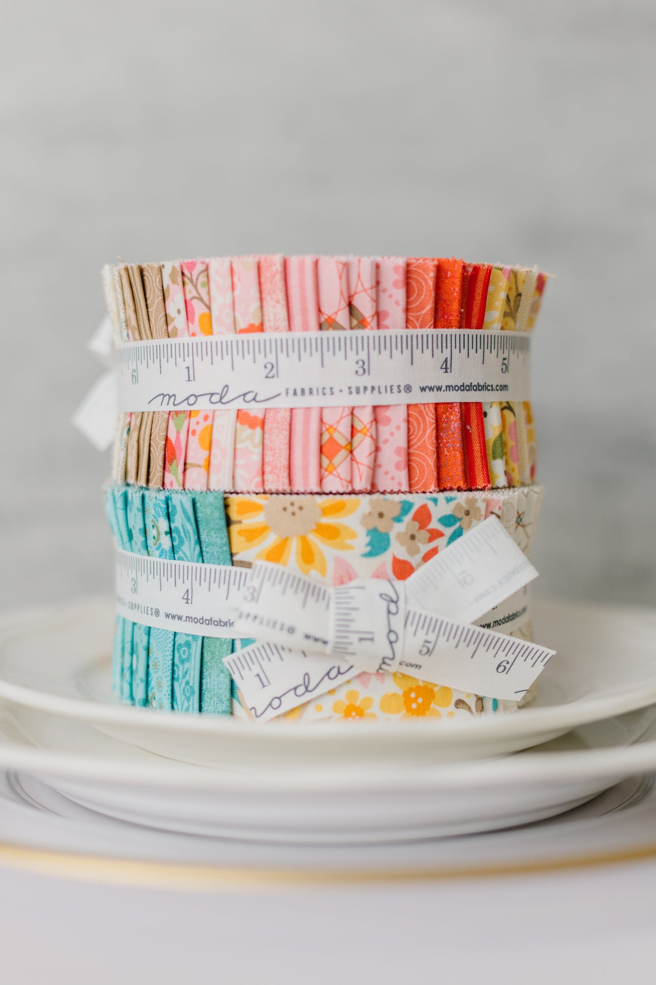 Sunday Brunch Jelly Roll (40 pcs) by BasicGrey for Moda