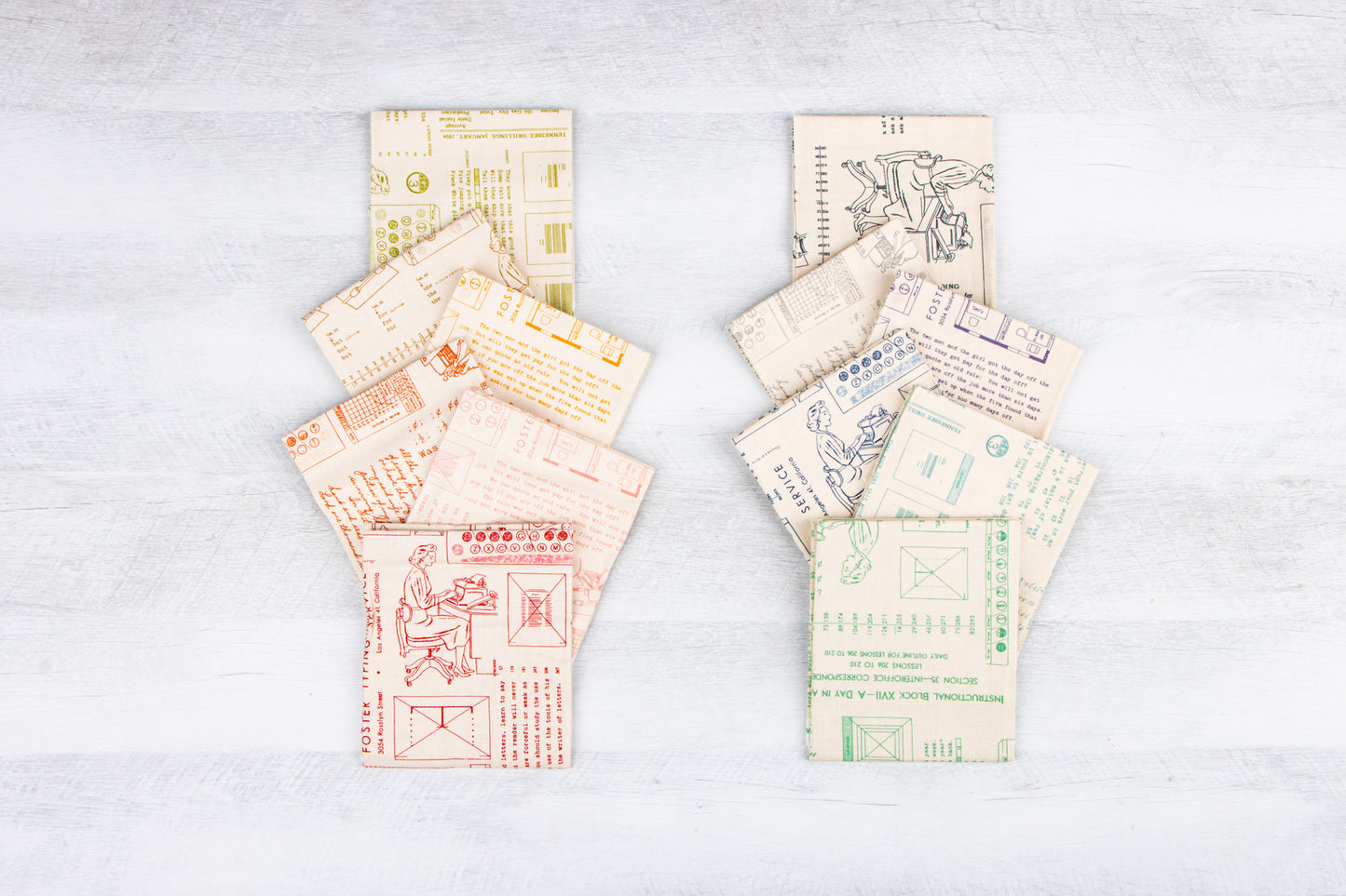 TYPE/ography Backgrounds Fabric Collection by Lori Holt for Riley Blake Designs at Lily Bella Fabrics