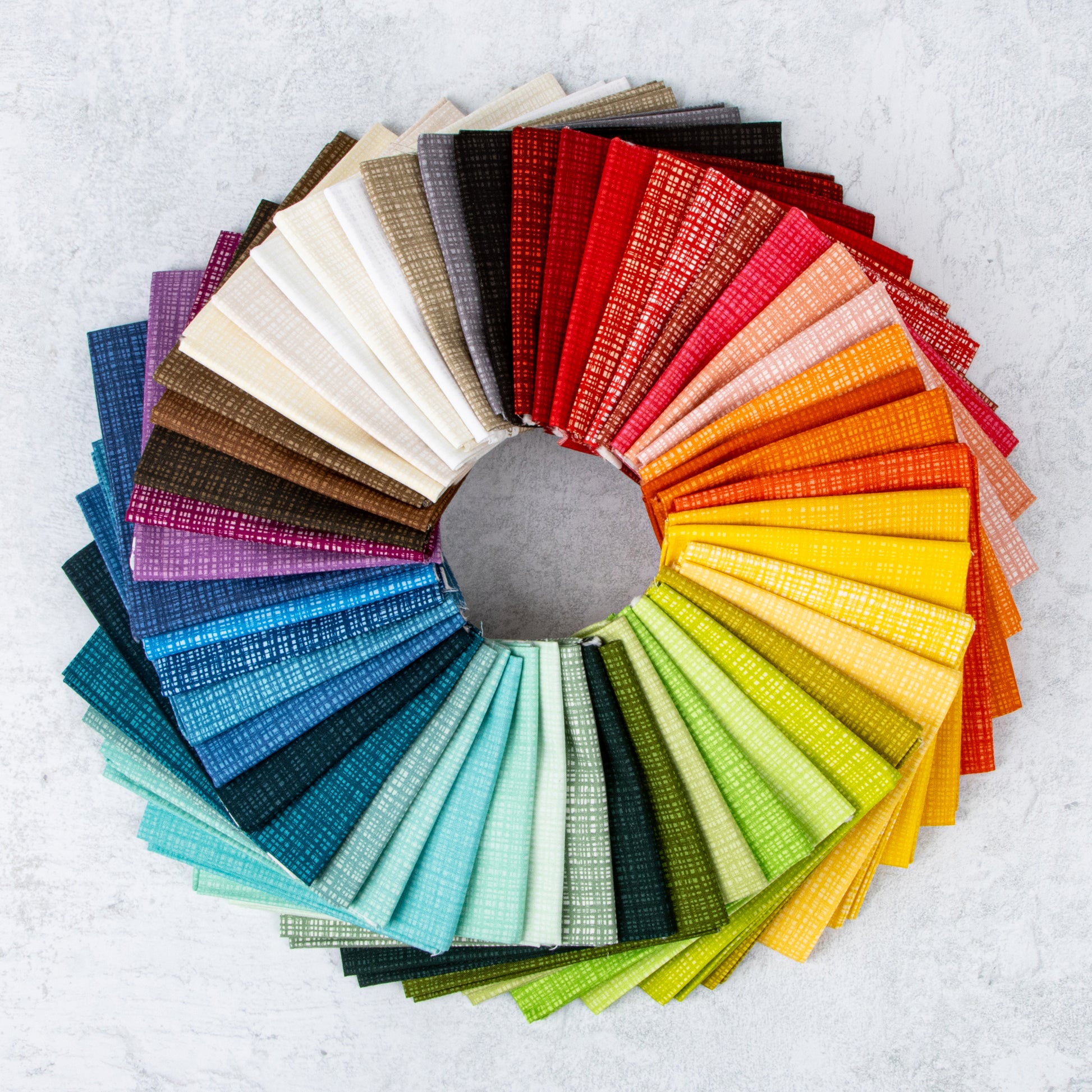 Texture 10 Inch Stacker (42 pieces) by Sandy Gervais for Riley Blake Designs (10-610-42)