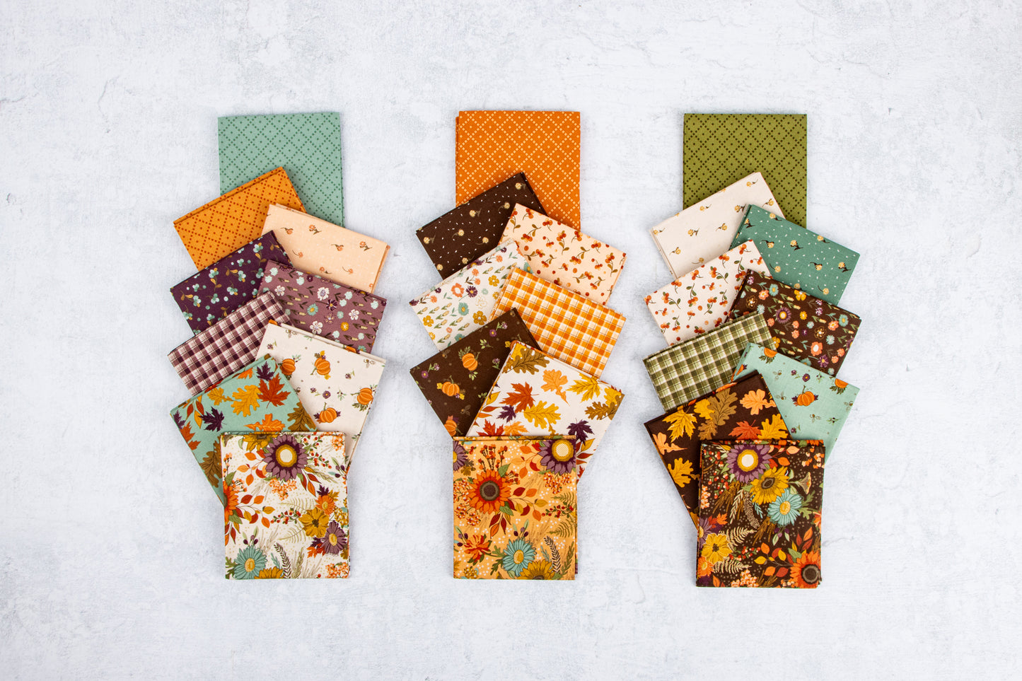 The Awe of Autumn 10 Inch Stacker (42 pcs) by Sandy Gervais for Riley Blake Designs