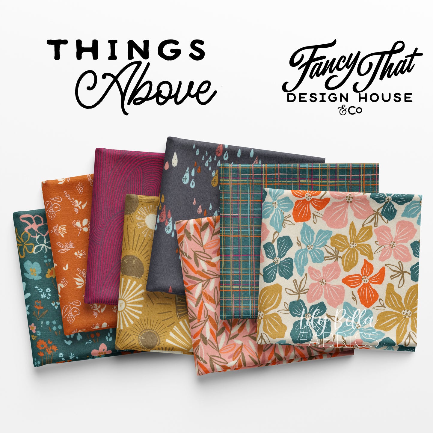 Things Above Fat Quarter Bundle (34 pcs) by Fancy That Design House and Co. for Moda