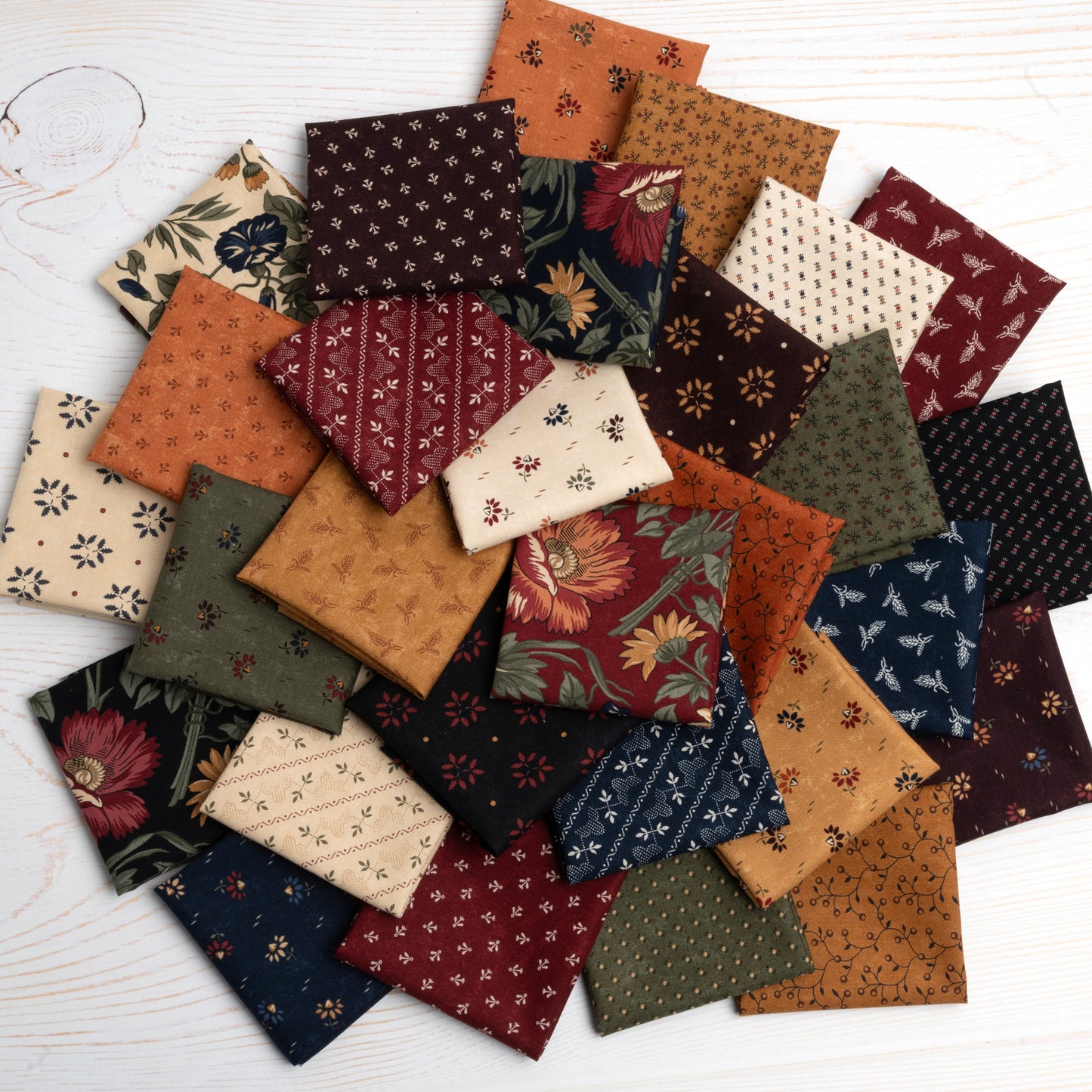 Wheatland Layer Cake (42 pcs) by Kansas Troubles Quilters for Moda
