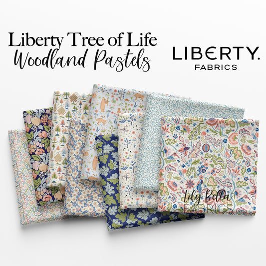 Liberty Tree of Life - Woodland Pastels 10 Inch Stacker (42 pcs) by Liberty Fabrics for Riley Blake