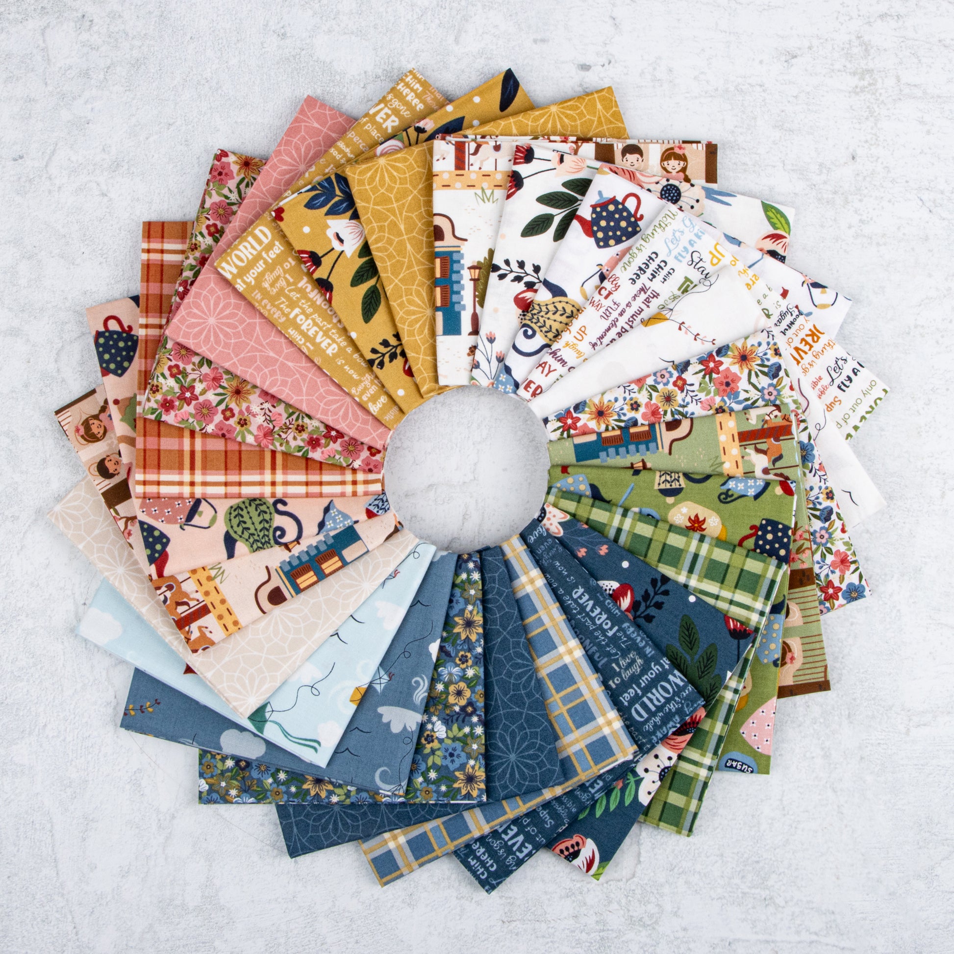 A Spoonful of Sugar Fabric Collection by Jennifer Long for Riley Blake Designs at Lily Bella Fabrics