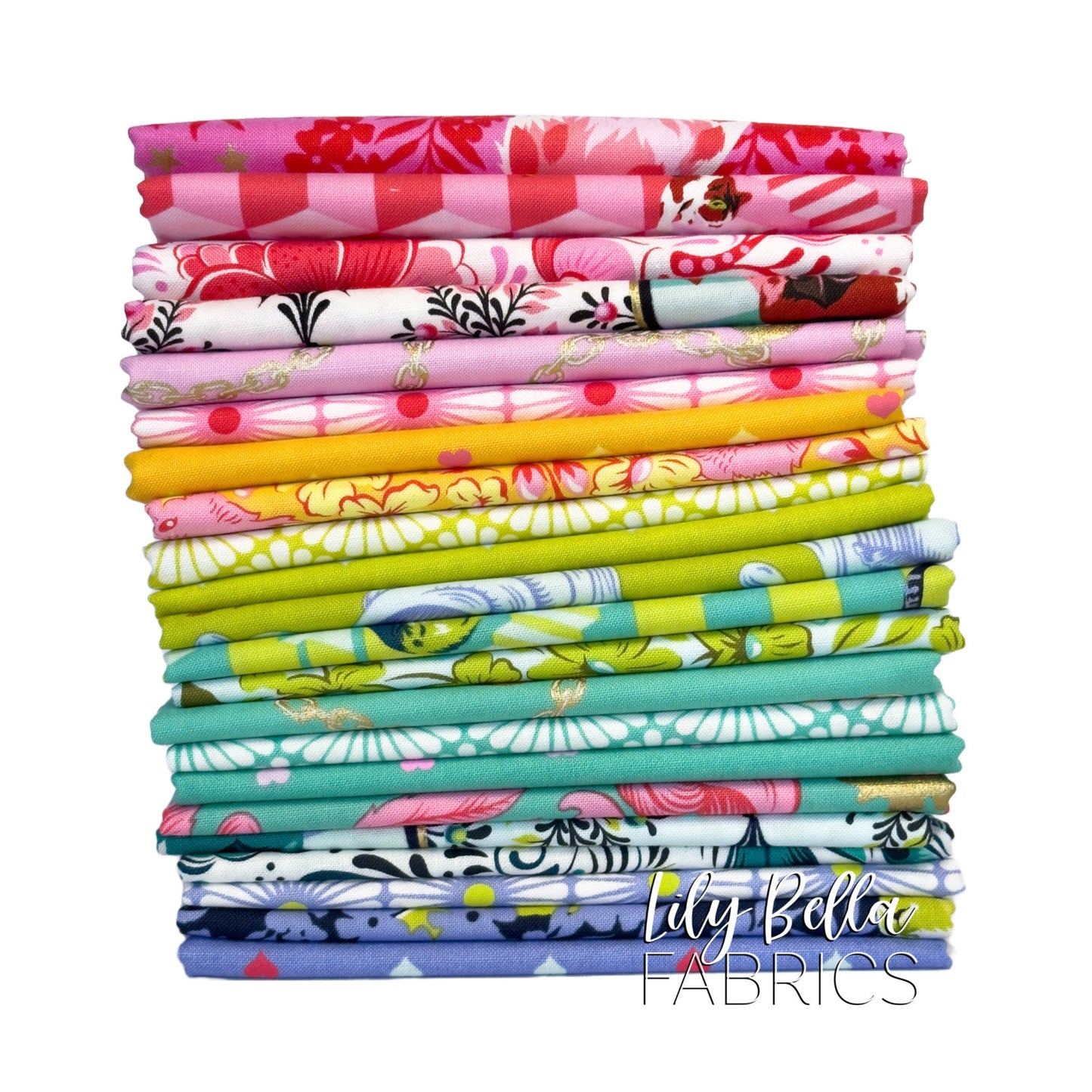 Besties Fat Eighth Bundle (22 pcs) by Tula Pink for FreeSpirit