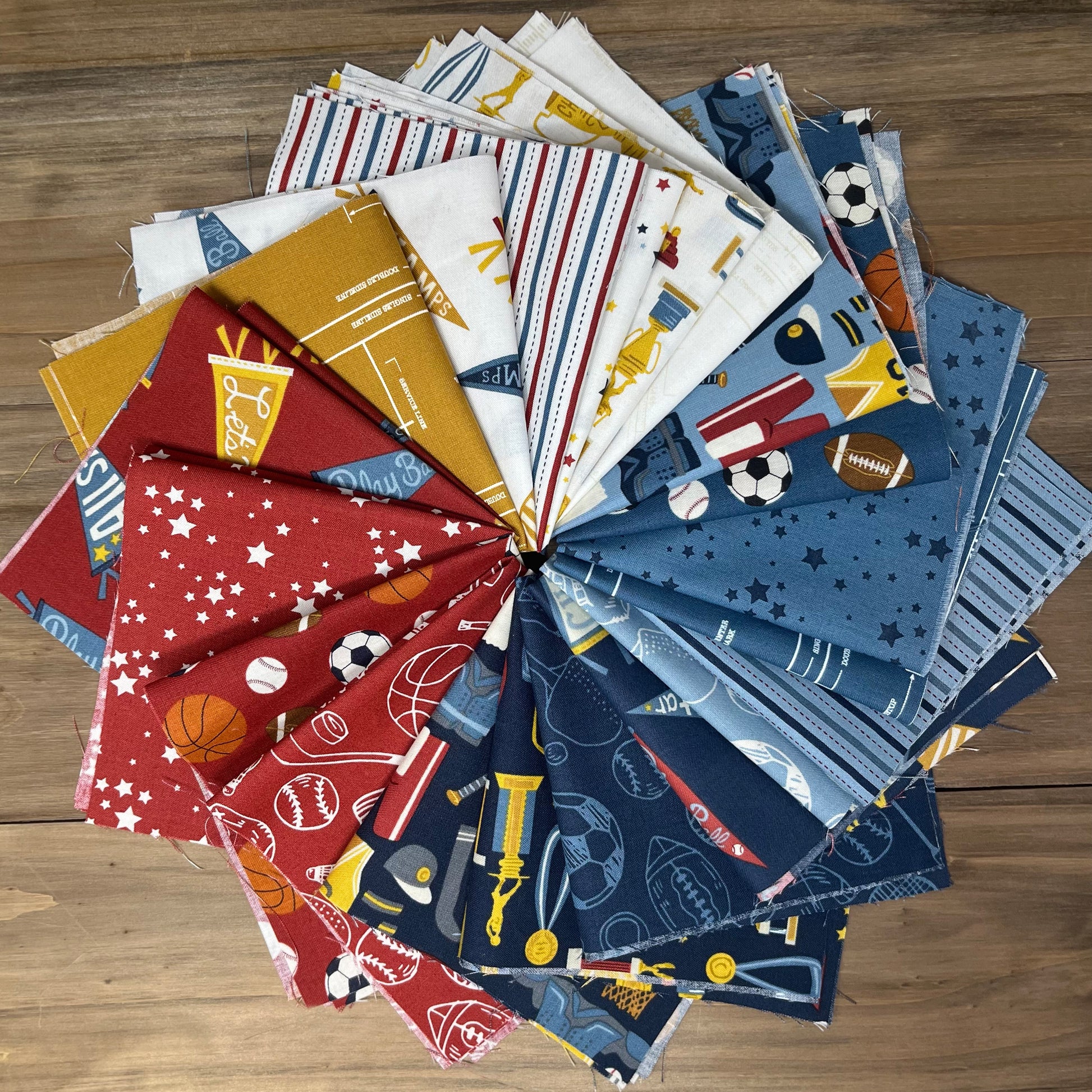 All Star Fabric Collection by Stacy Iest Hsu for Moda at Lily Bella Fabrics