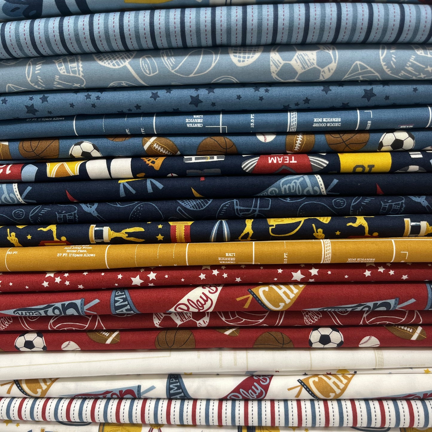 All Star Fabric Collection by Stacy Iest Hsu for Moda at Lily Bella Fabrics