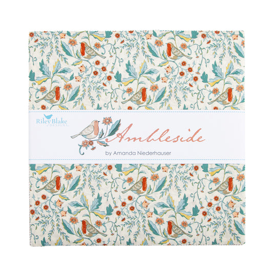 Ambleside 10 Inch Stacker (42 pieces) by Amanda Niederhauser for Riley Blake Designs (10-17110-42)