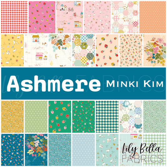 Ashmere Fabric Collection by Minki Kim for Riley Blake Designs at Lily Bella Fabrics