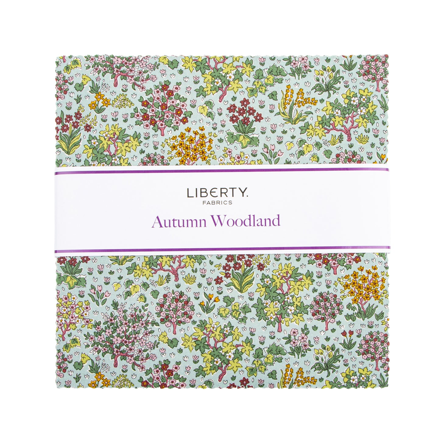 Autumn Woodland 10 Inch Stacker (42 pieces) by Liberty Fabrics for Riley Blake Designs (10-LAUTUMN-42)
