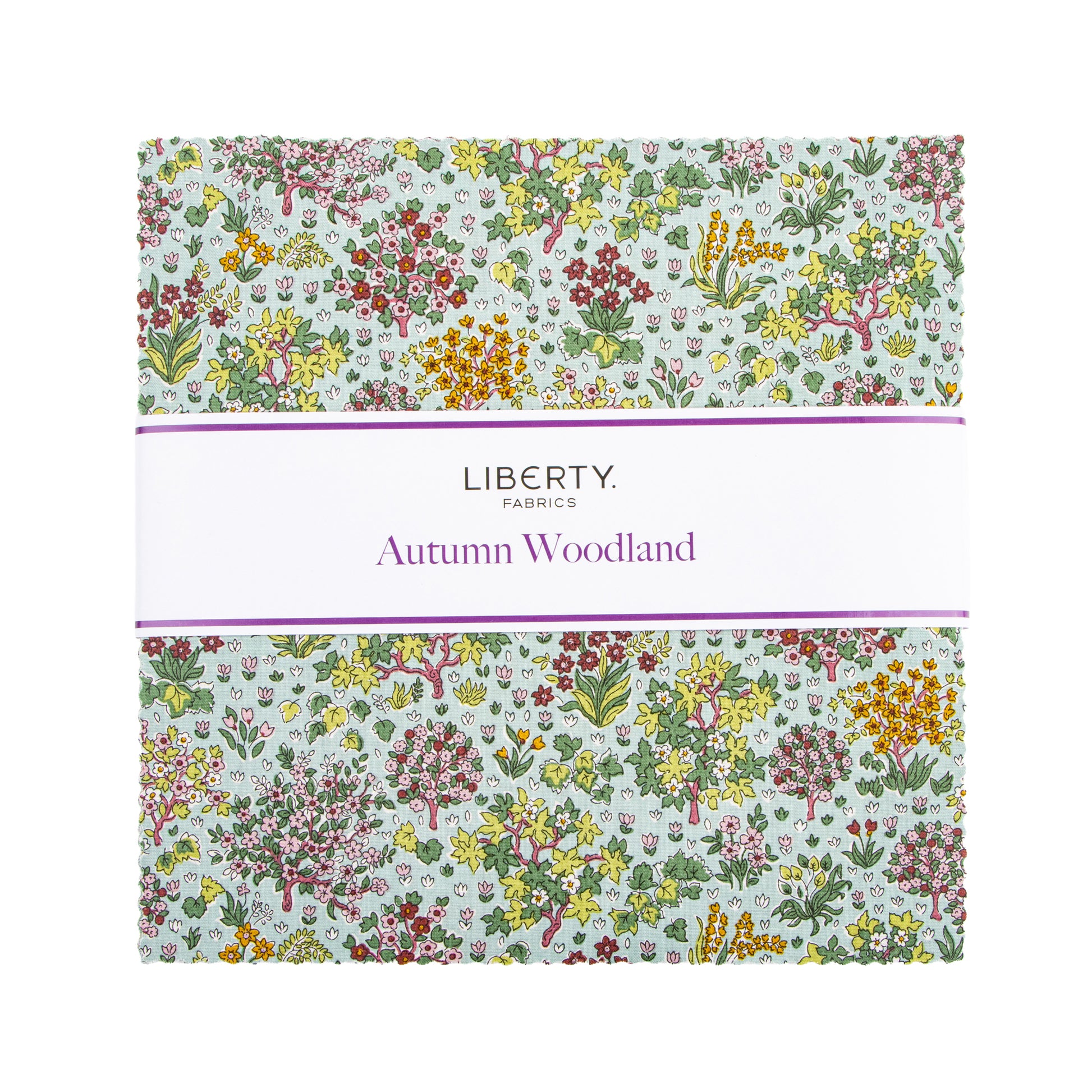 Autumn Woodland 10 Inch Stacker (42 pieces) by Liberty Fabrics for Riley Blake Designs (10-LAUTUMN-42)