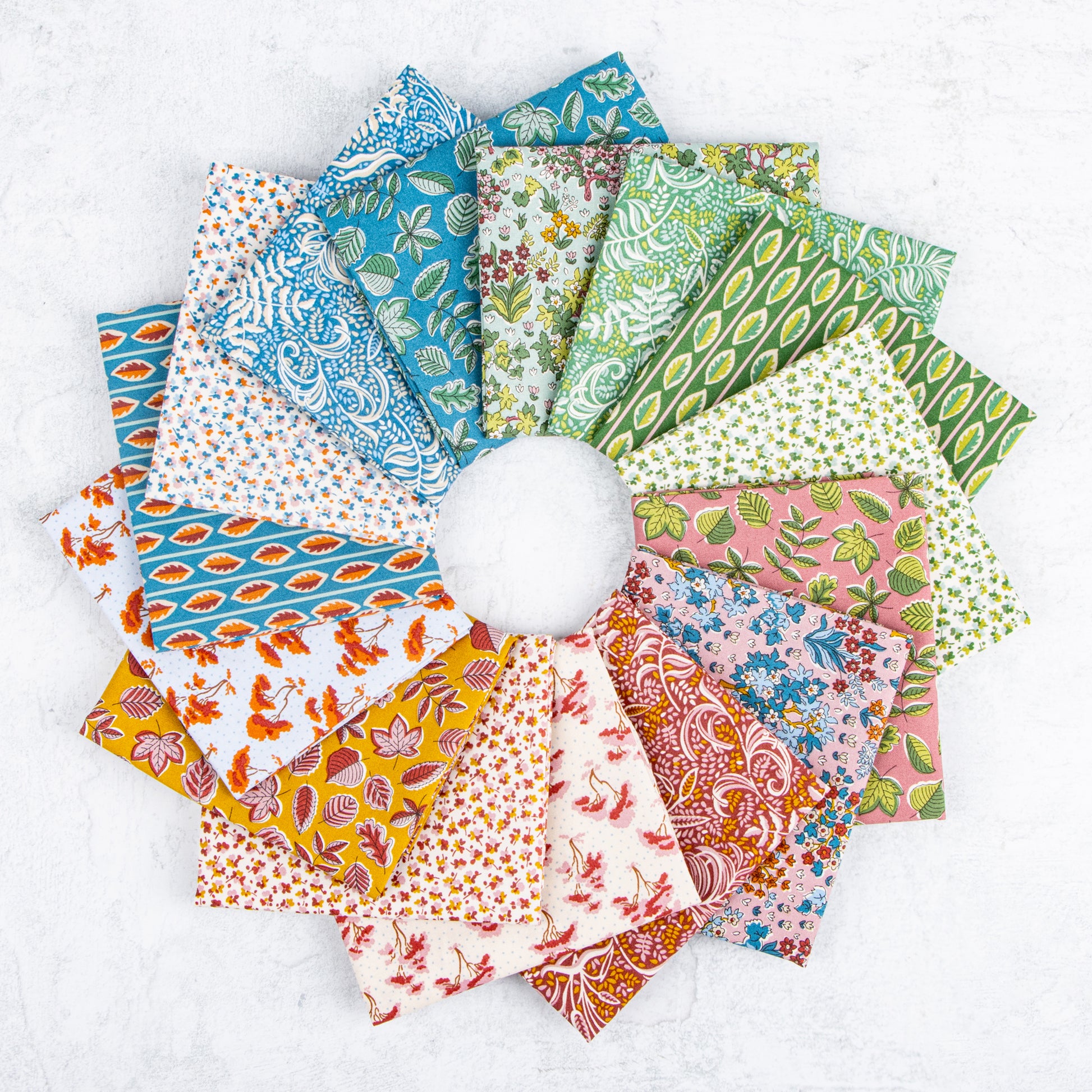 Autumn Woodland Fabric Collection by Liberty Fabrics for Riley Blake Designs at Lily Bella Fabrics