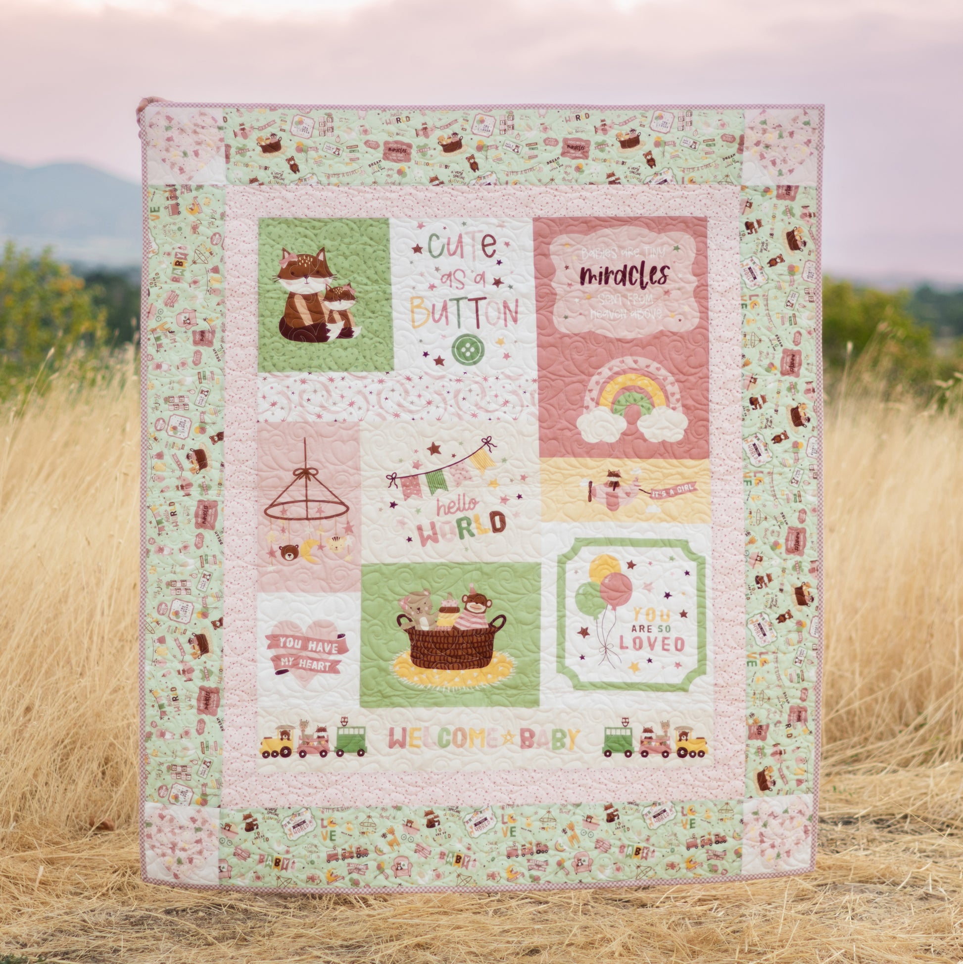 Baby Girl Fabric Collection by Lori Whitlock for Riley Blake Designs at Lily Bella Fabrics
